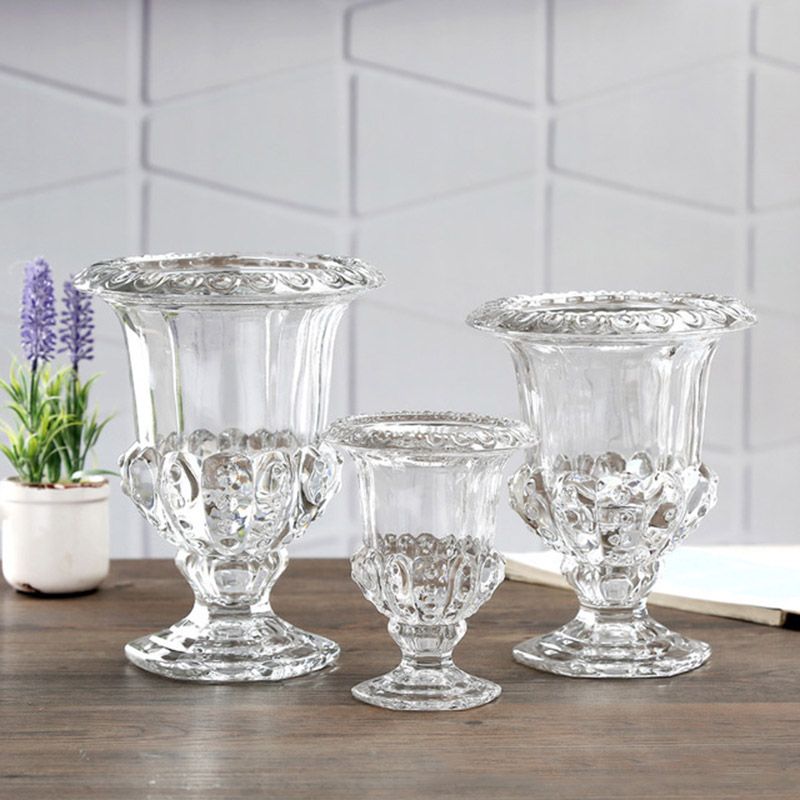 Florist Supply Bulk - ガラスの花瓶の透明なガラスの花瓶、花瓶、植物のjar、テーブルの花のディスプレイの装飾、装飾的なガラスの花瓶、エレガントなガラスの花瓶