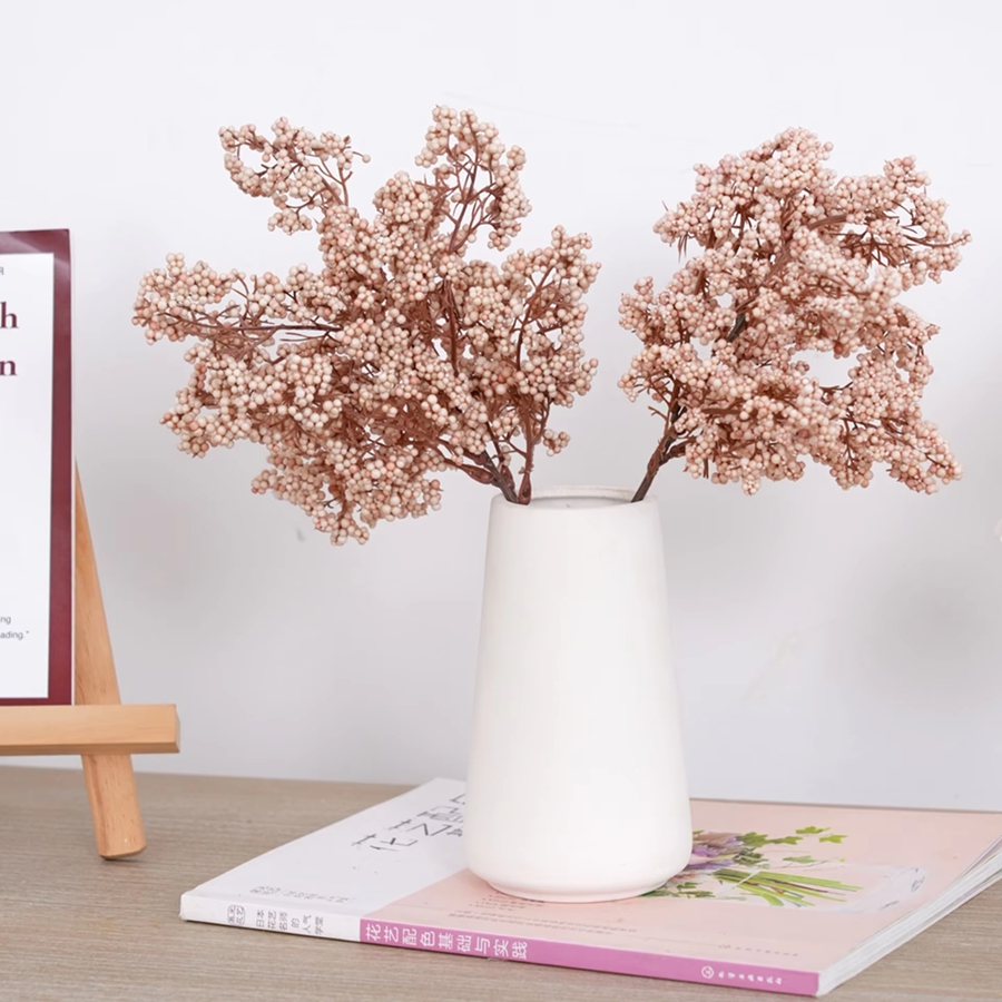 Florist Supply Vases - 造花植物ウィンターベリーウェディングブライダルブーケホームルーム花瓶屋外庭庭盆栽フェスティバルDIYギフトホットセール