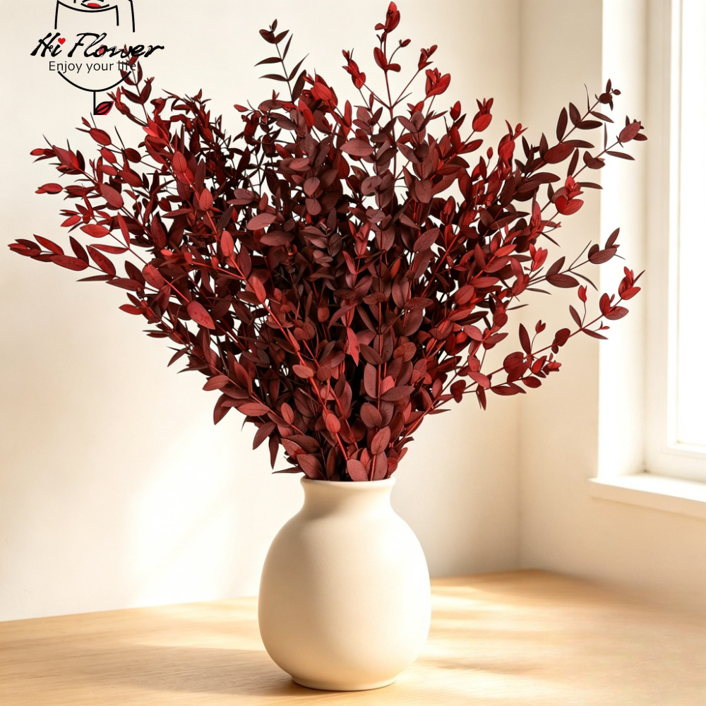 Florist Supply Vases - ナチュラルドライフラワー ユーカリブーケ ボヘミアンスタイル 花瓶装飾 ホーム バスルーム