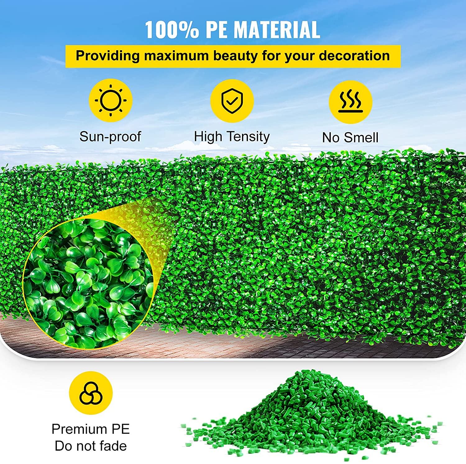 SucceBuy 人工植物壁装飾ツゲの生垣壁パネル家の装飾偽 - Preserved Moss Sheet のレビューと価格