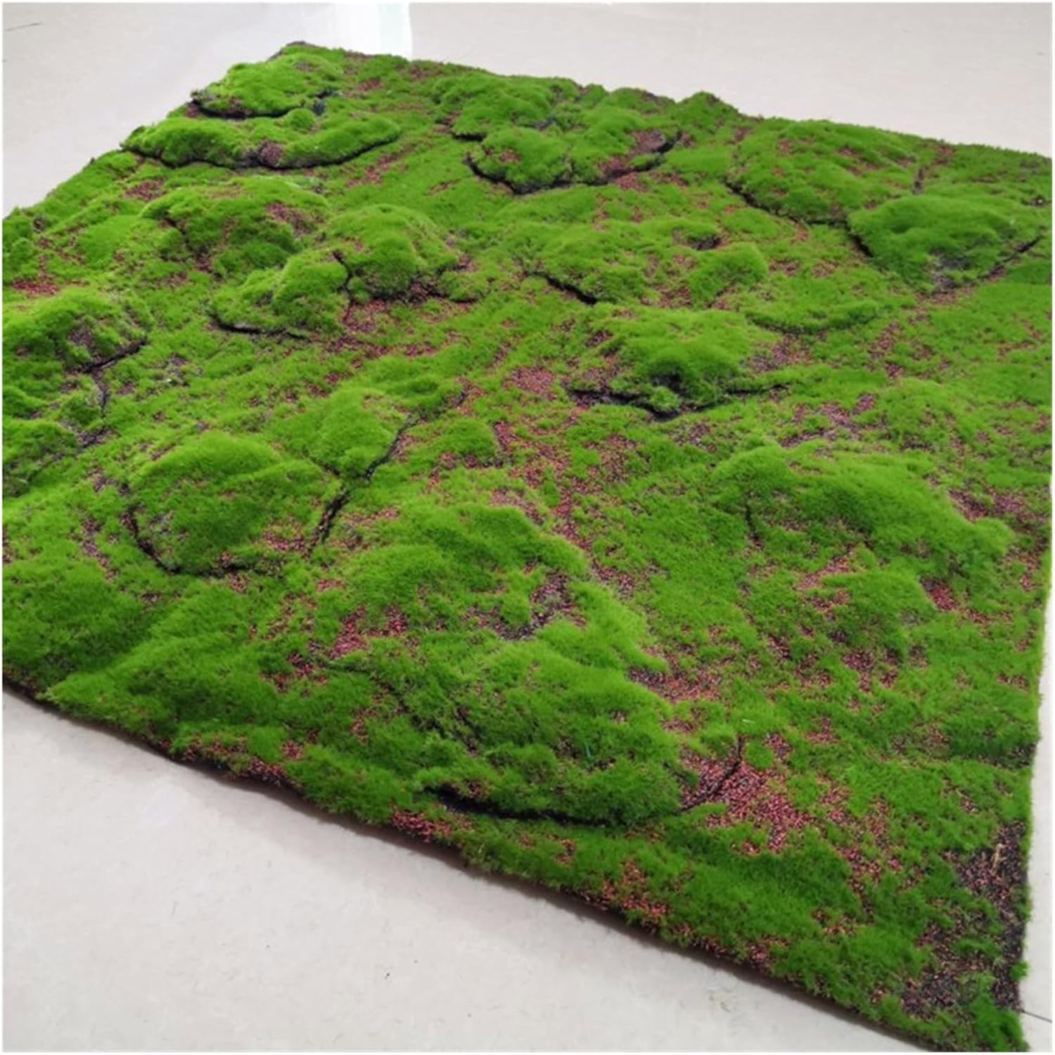 人工芝マット フェイクグラス ラグ DIY 合成芝生 ランド - Preserved Moss Sheet のレビューと価格