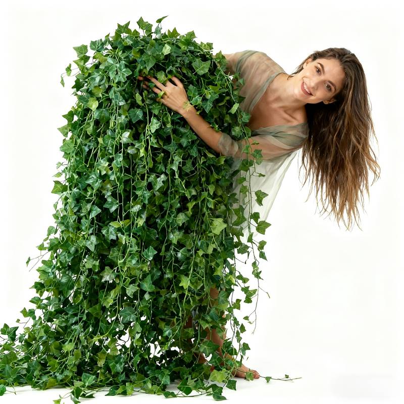 24個入り 合計19m/755インチ アイビーガーランド ホ - Preserved Moss Sheet のレビューと価格