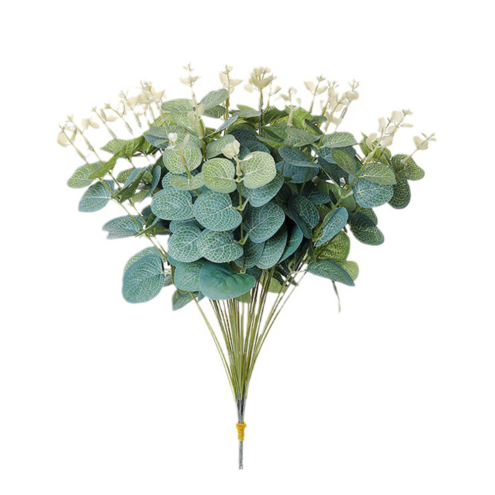 20 個偽植物シルクユーカリの葉 Diy クリスマス装飾花瓶 - Florist Supply Vases のレビューと価格