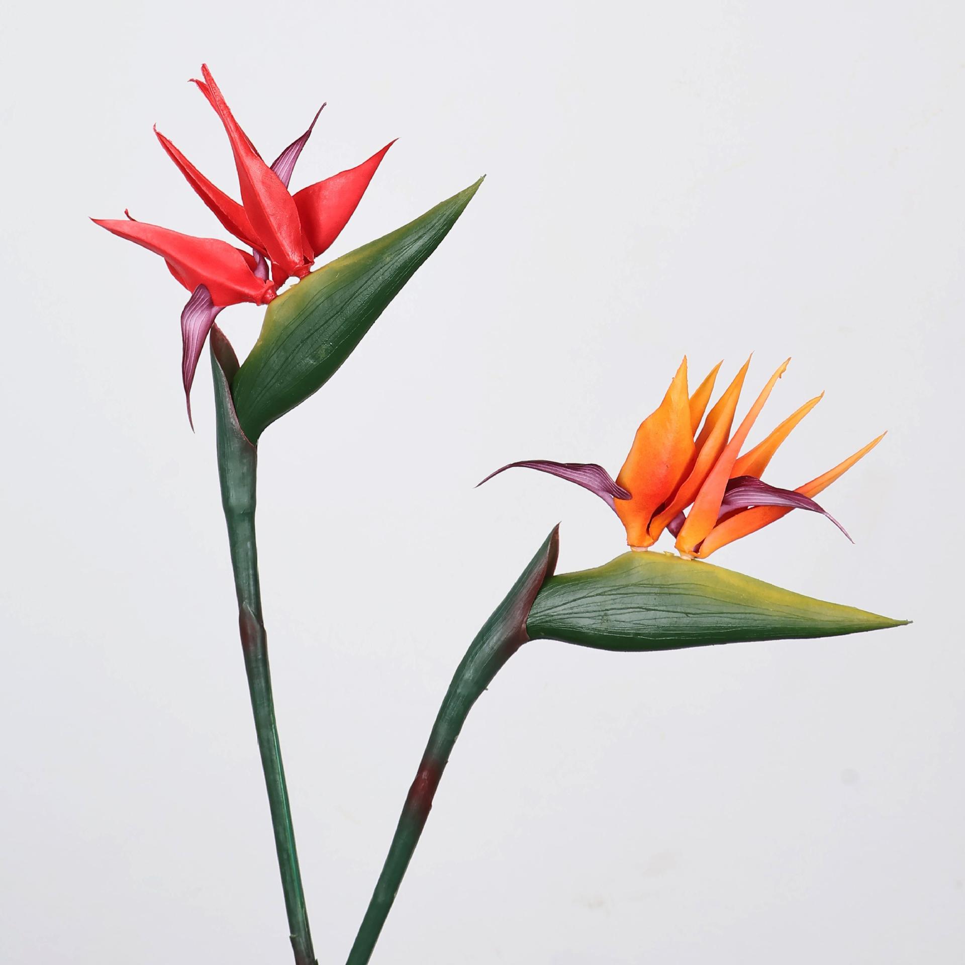 33インチの人工極楽鳥花、一本茎の人工熱帯花、家の装飾やフラ - Florist Supply Bulk のレビューと価格
