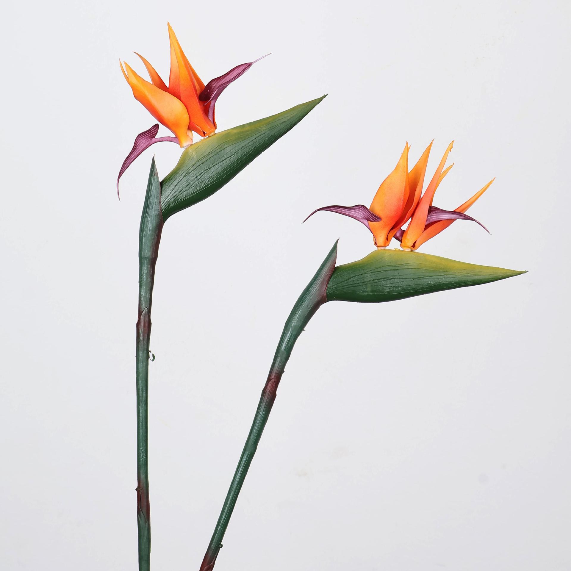 33インチの人工極楽鳥花、一本茎の人工熱帯花、家の装飾やフラ - Florist Supply Bulk のレビューと価格