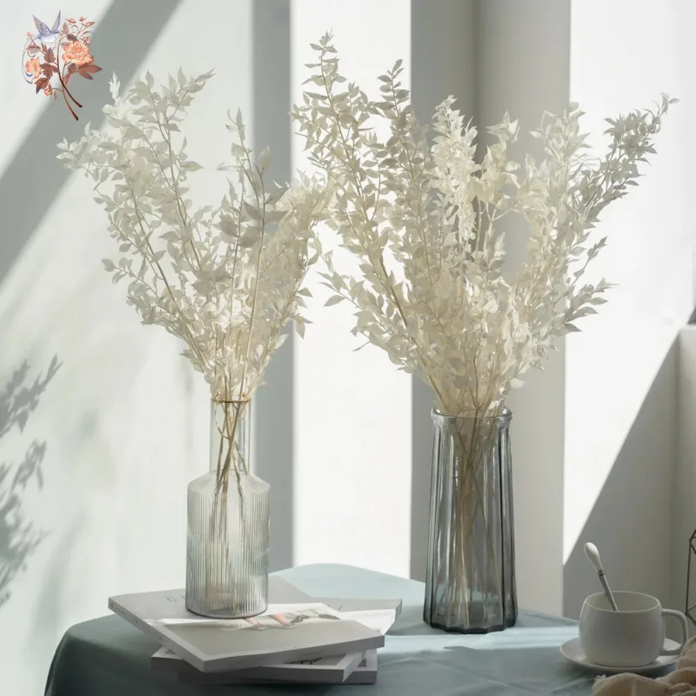 50 グラム人工乾燥花ルスカスユーカリの葉の花束ホームガーデ - Eucalyptus Preserved のレビューと価格