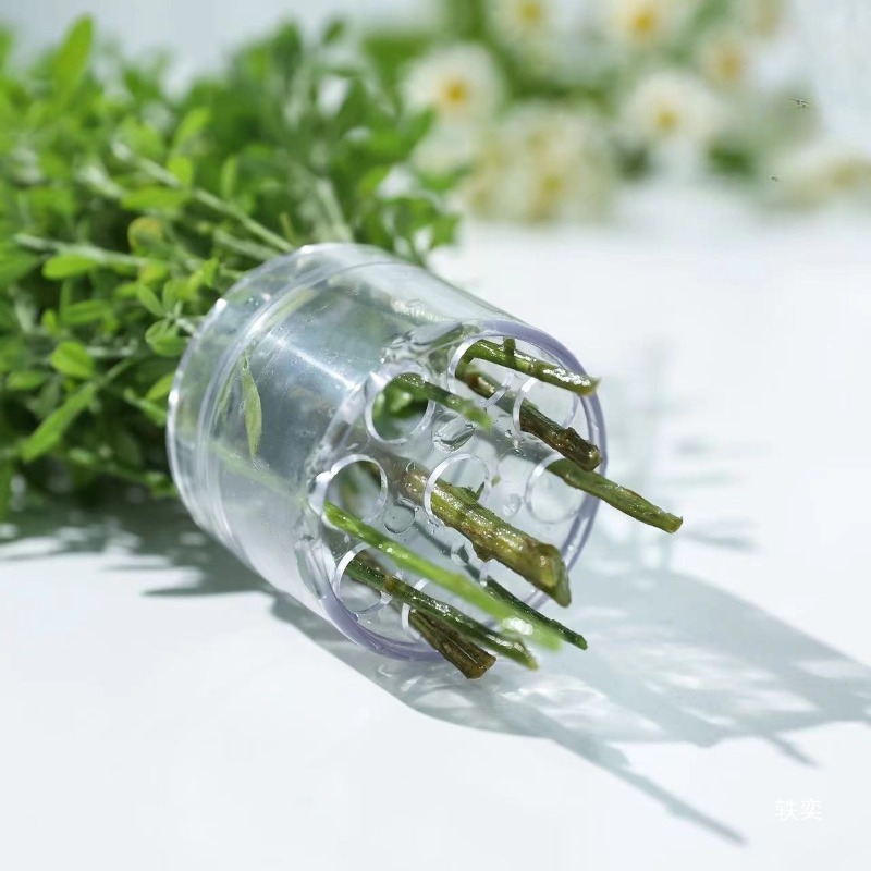 スパイラルステムホルダー 丈夫なクリアフラワーアレンジメント - Florist Supply Bulk のレビューと価格