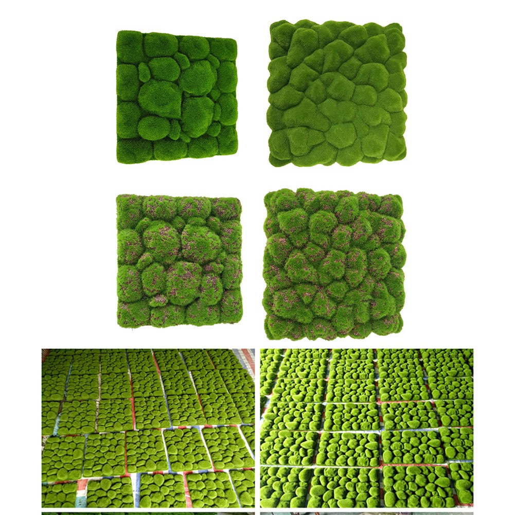 1pc 30/32 センチメートル模擬苔発泡ボード模擬苔発泡 - Preserved Moss Sheet のレビューと価格