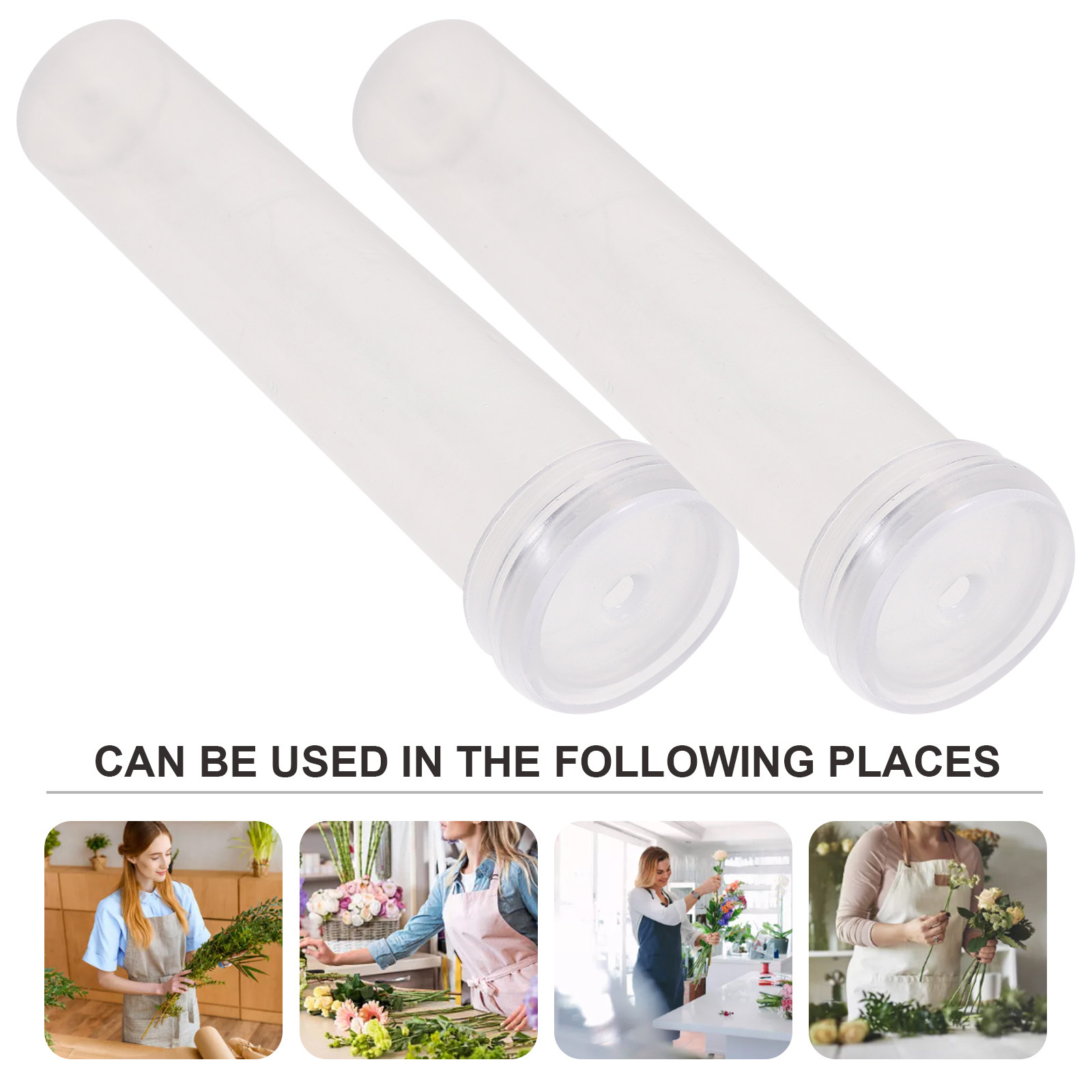 100個入り プラスチック製 花用 水やりチューブ 栄養チュ - Florist Flower Supply のレビューと価格